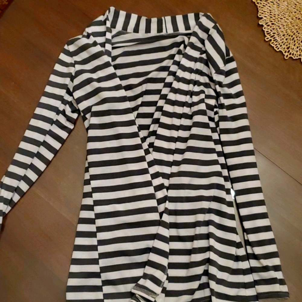 Stripped cardigan